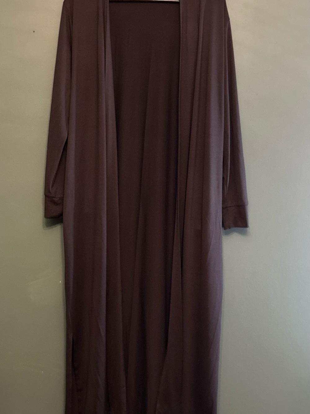 Kindred Bravely The Sunday Lounge Duster Cardigan Black Medium